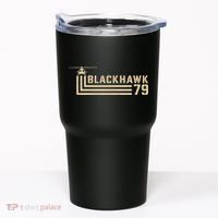 Black Hawk 79 Helicopter Retro Tumbler thumb 0