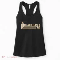 Black Hawk 79 Helicopter Retro Women's Tank Top thumb 0
