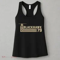 Black Hawk 79 Helicopter Retro Women's Tank Top thumb 3