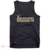Black Hawk 79 Helicopter Retro Tank Top thumb 0