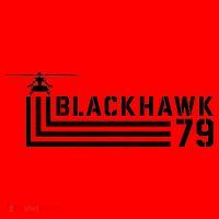 Black Hawk 79 Helicopter Retro Santa Hat thumb 1