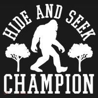 Bigfoot Hide And Seek Champion Flexfit Unipanel Trucker Cap thumb 2