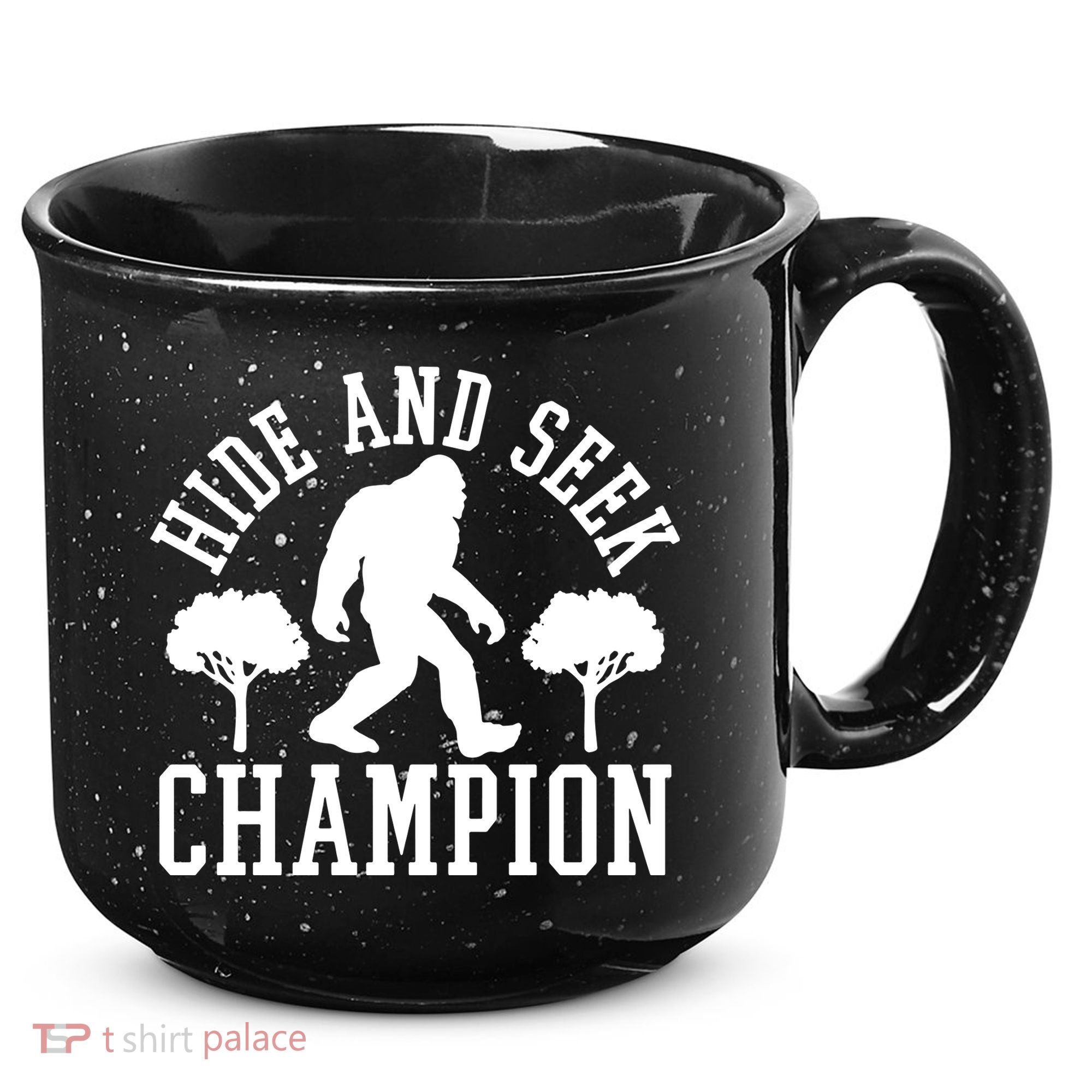 Bigfoot Hide And Seek Champion 15oz Campfire Ceramic Mug