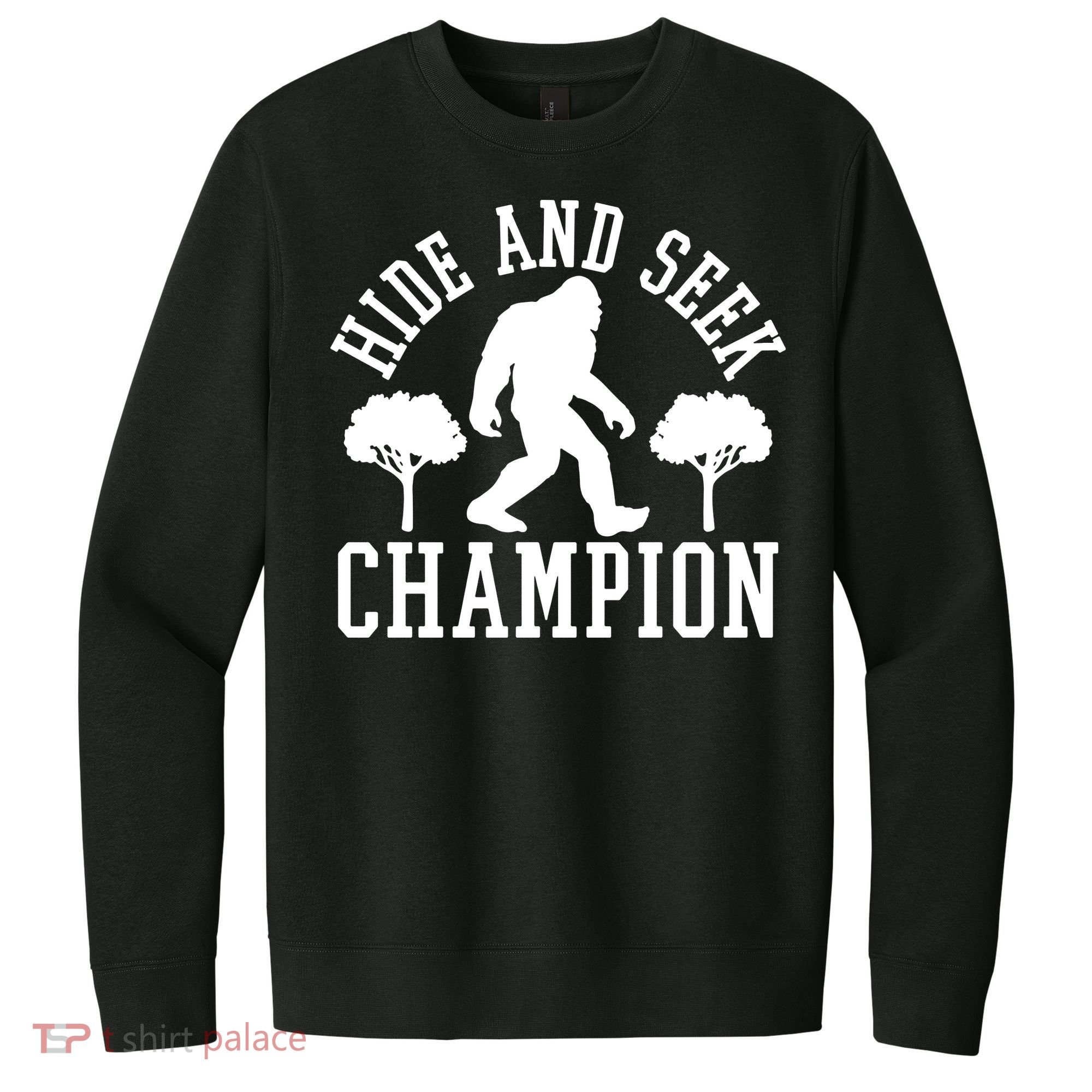 Bigfoot Hide And Seek Champion V.I.T. Fleece Crew Sweatshirt