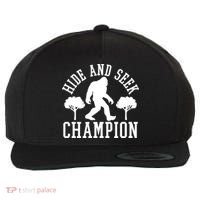 Bigfoot Hide And Seek Champion Wool Snapback Cap thumb 0