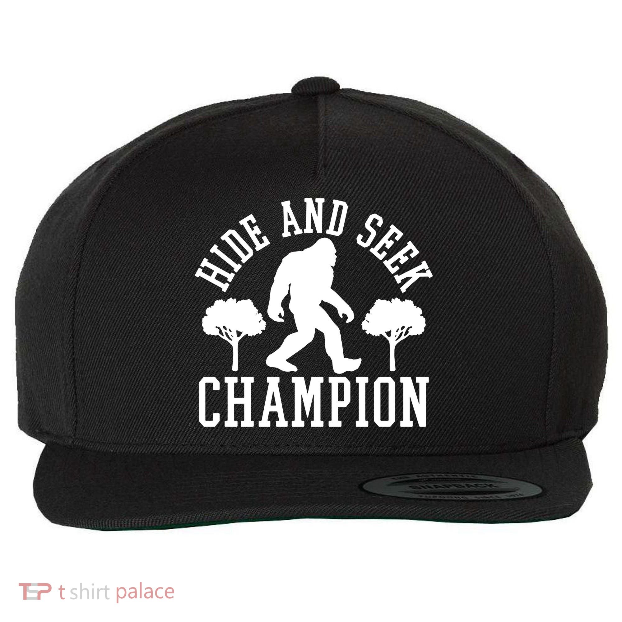 Bigfoot Hide And Seek Champion Wool Snapback Cap