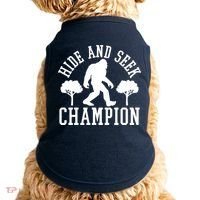 Bigfoot Hide And Seek Champion Doggie Tank thumb 0