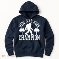 Bigfoot Hide And Seek Champion Hoodie thumb 0