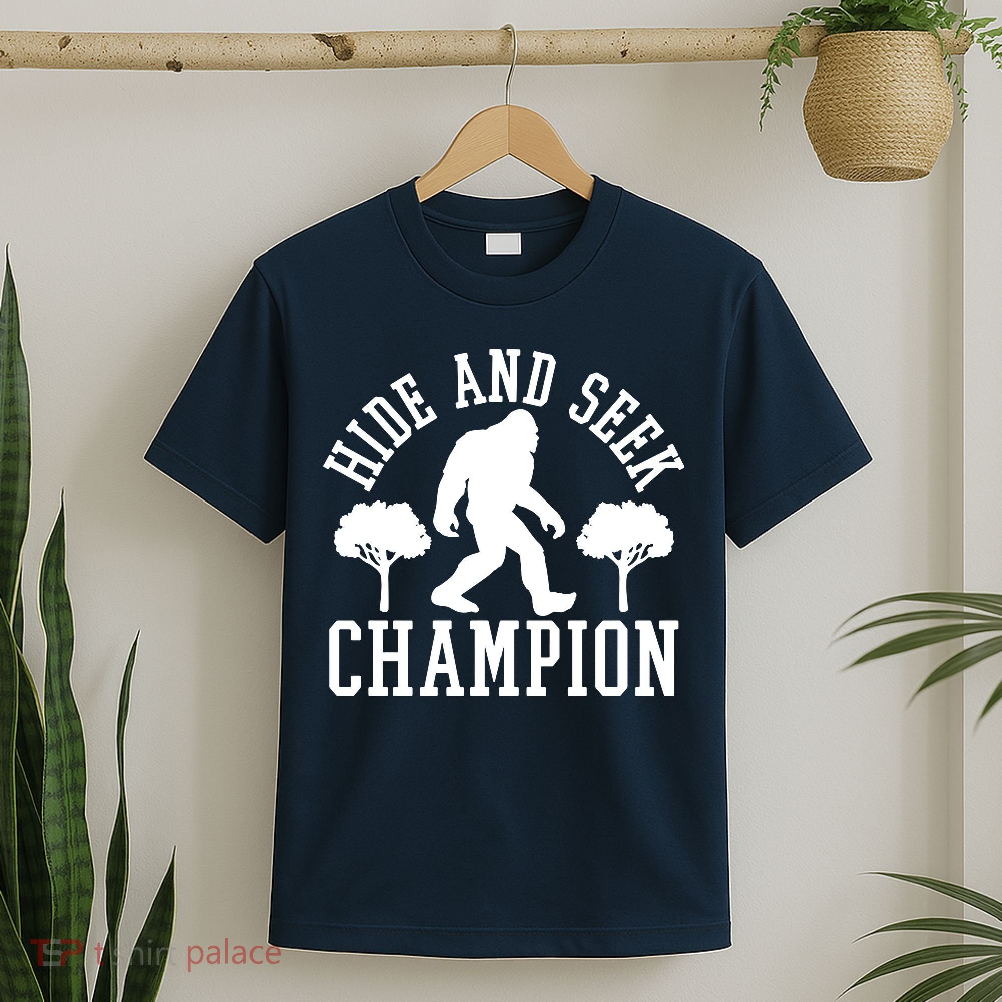 Bigfoot Hide And Seek Champion T-Shirt