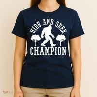 Bigfoot Hide And Seek Champion T-Shirt thumb 4