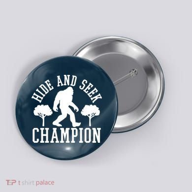 Bigfoot Hide And Seek Champion Button
