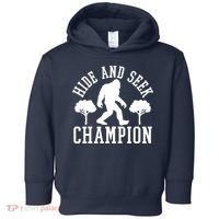 Bigfoot Hide And Seek Champion Toddler Hoodie thumb 0