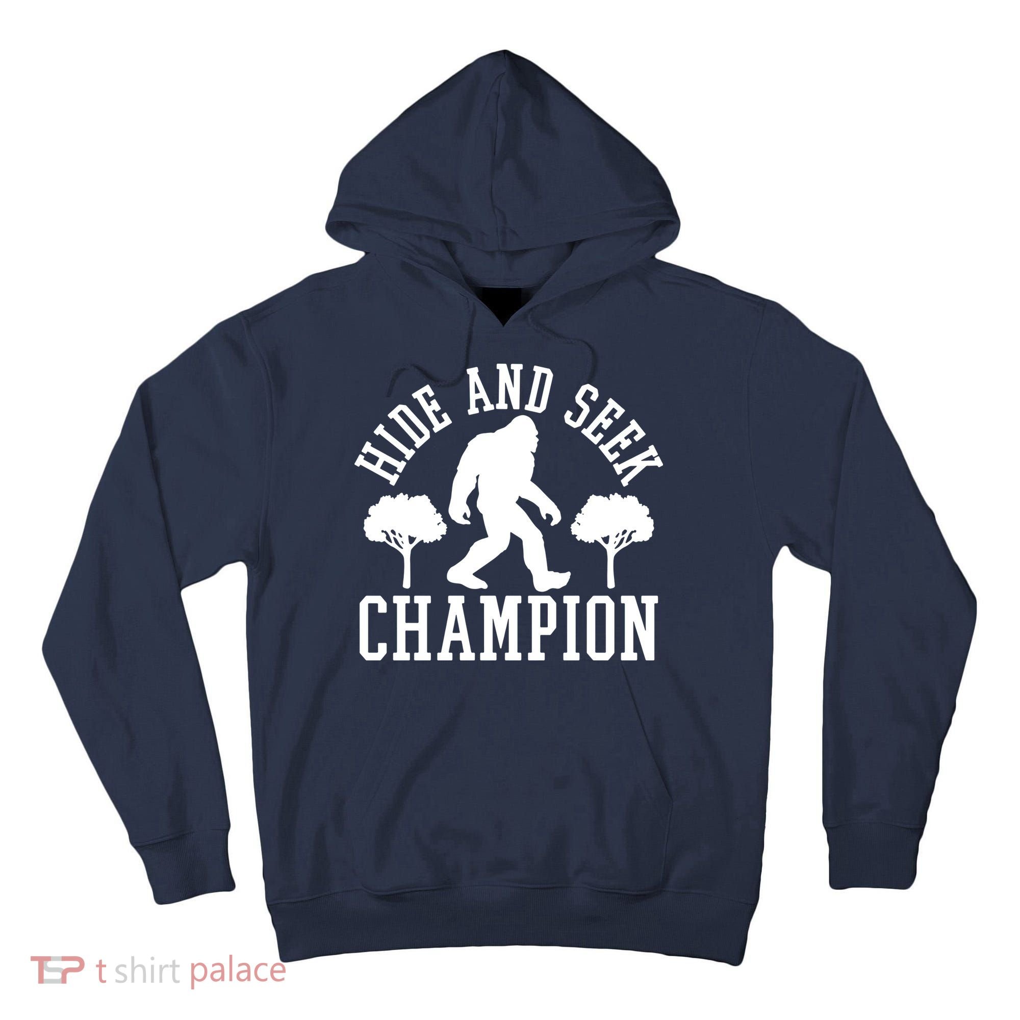 Bigfoot Hide And Seek Champion Tall Hoodie