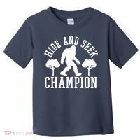 Bigfoot Hide And Seek Champion Toddler T-Shirt thumb 0