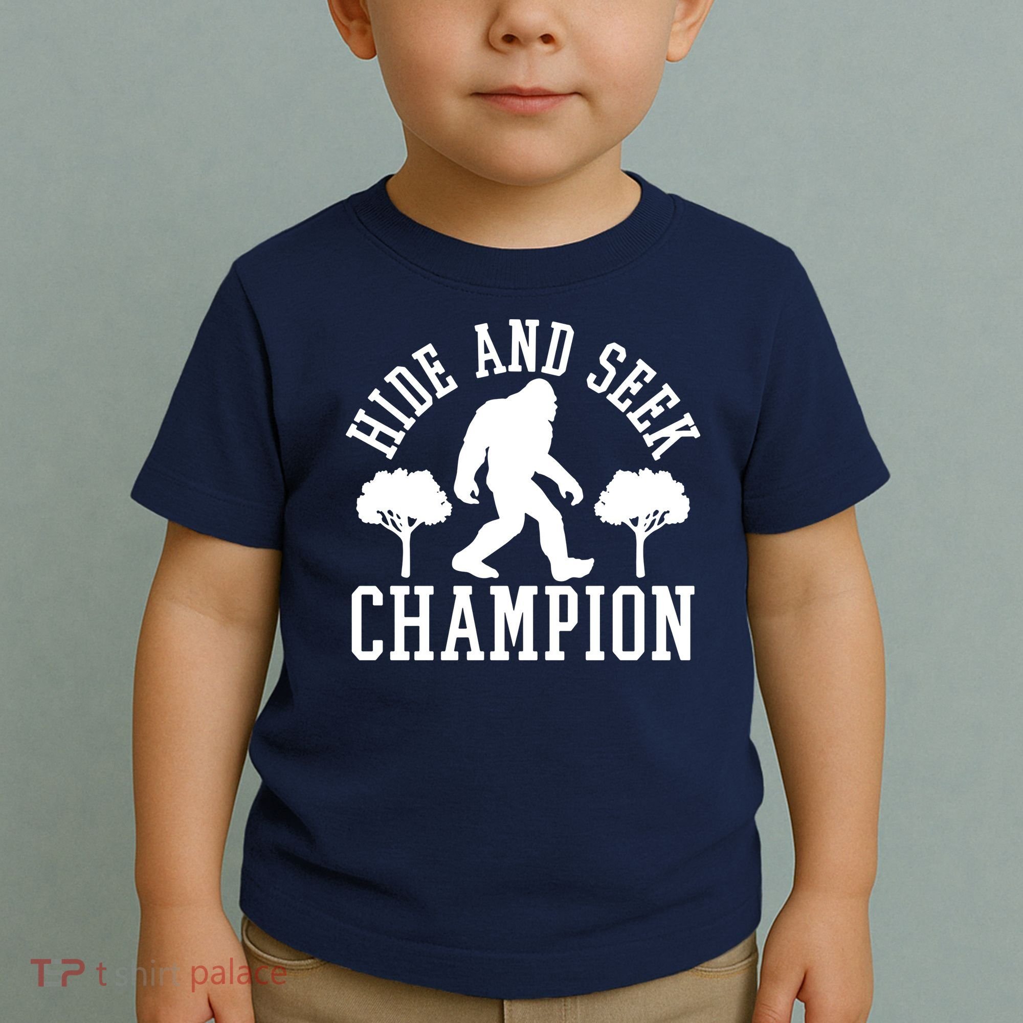Bigfoot Hide And Seek Champion Toddler T-Shirt
