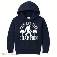 Bigfoot Hide And Seek Champion Kids Hoodie thumb 0