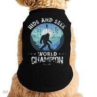 Bigfoo Hide And Seek, Bigfoot Hide And Seek Champion Doggie Tank thumb 0