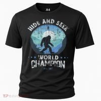 Bigfoo Hide And Seek, Bigfoot Hide And Seek Champion Cooling Performance Crew T-Shirt thumb 0