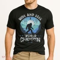 Bigfoo Hide And Seek, Bigfoot Hide And Seek Champion Cooling Performance Crew T-Shirt thumb 2