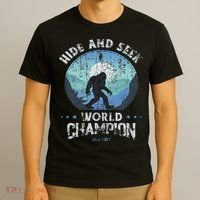 Bigfoo Hide And Seek, Bigfoot Hide And Seek Champion T-Shirt thumb 3