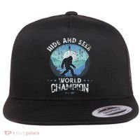 Bigfoo Hide And Seek, Bigfoot Hide And Seek Champion Flat Bill Trucker Hat thumb 0