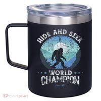 Bigfoo Hide And Seek, Bigfoot Hide And Seek Champion 12oz Stainless Steel Coffee Mug thumb 2