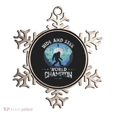 Bigfoo Hide And Seek, Bigfoot Hide And Seek Champion Ornament