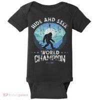 Bigfoo Hide And Seek, Bigfoot Hide And Seek Champion Baby Bodysuit thumb 0