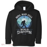 Bigfoo Hide And Seek, Bigfoot Hide And Seek Champion Toddler Hoodie thumb 0