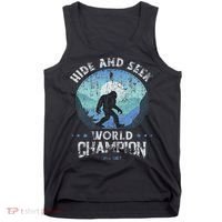 Bigfoo Hide And Seek, Bigfoot Hide And Seek Champion Tank Top thumb 0