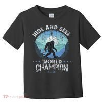 Bigfoo Hide And Seek, Bigfoot Hide And Seek Champion Toddler T-Shirt thumb 0