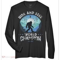 Bigfoo Hide And Seek, Bigfoot Hide And Seek Champion Zone Performance Long-Sleeve T-Shirt thumb 0
