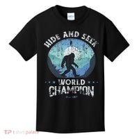 Bigfoo Hide And Seek, Bigfoot Hide And Seek Champion Kids T-Shirt thumb 0