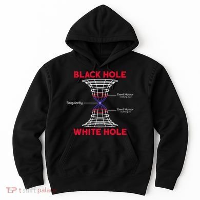 Black Hole Astrophysics Gift Idea Quantum Physics Lover Hoodie
