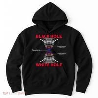 Black Hole Astrophysics Gift Idea Quantum Physics Lover Hoodie thumb 0