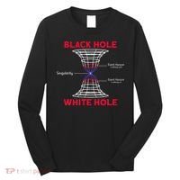 Black Hole Astrophysics Gift Idea Quantum Physics Lover Long Sleeve Shirt thumb 0