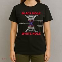 Black Hole Astrophysics Gift Idea Quantum Physics Lover T-Shirt thumb 4