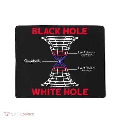 Black Hole Astrophysics Gift Idea Quantum Physics Lover Mousepad