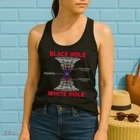 Black Hole Astrophysics Gift Idea Quantum Physics Lover Women's Tank Top thumb 2