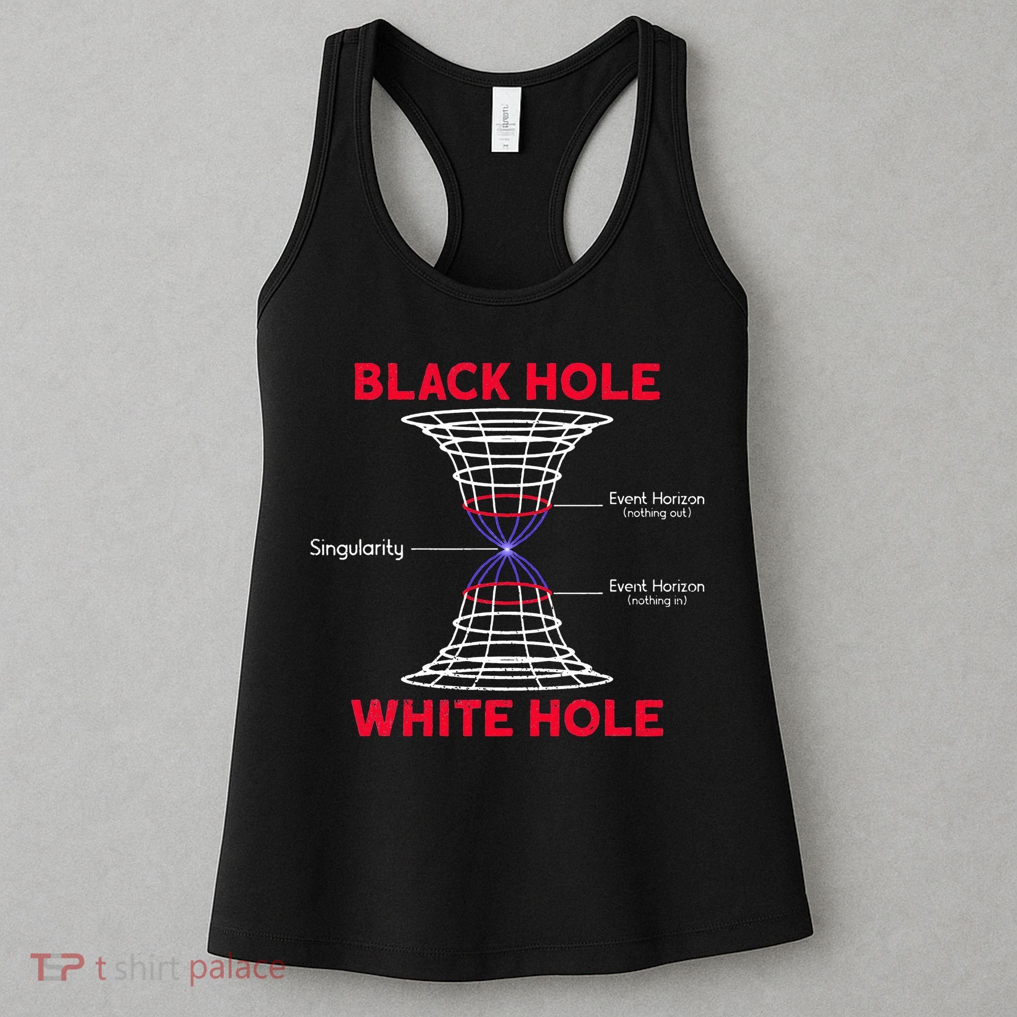 Black Hole Astrophysics Gift Idea Quantum Physics Lover Women's Tank Top