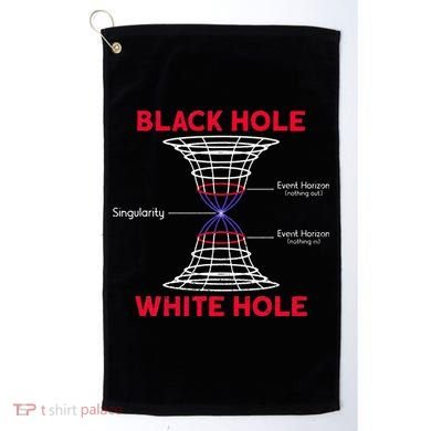 Black Hole Astrophysics Gift Idea Quantum Physics Lover Golf Towel