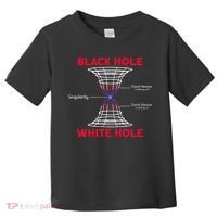 Black Hole Astrophysics Gift Idea Quantum Physics Lover Toddler T-Shirt thumb 0