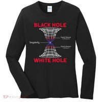 Black Hole Astrophysics Gift Idea Quantum Physics Lover Women's Long Sleeve Shirt thumb 0