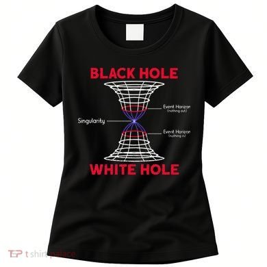 Black Hole Astrophysics Gift Idea Quantum Physics Lover Women's T-Shirt