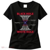 Black Hole Astrophysics Gift Idea Quantum Physics Lover Women's T-Shirt thumb 0