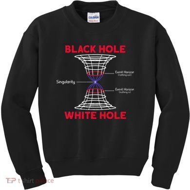 Black Hole Astrophysics Gift Idea Quantum Physics Lover Kids Sweatshirt
