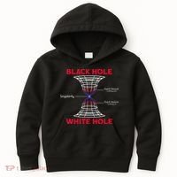 Black Hole Astrophysics Gift Idea Quantum Physics Lover Kids Hoodie thumb 0