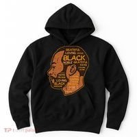 Black History Afro Man Words African American Father Dad Hoodie thumb 0