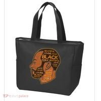 Black History Afro Man Words African American Father Dad Tote Bag thumb 3