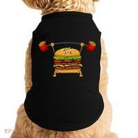 Best Hamburger Art Cheeseburger Fast Food Lovers Doggie Tank thumb 0